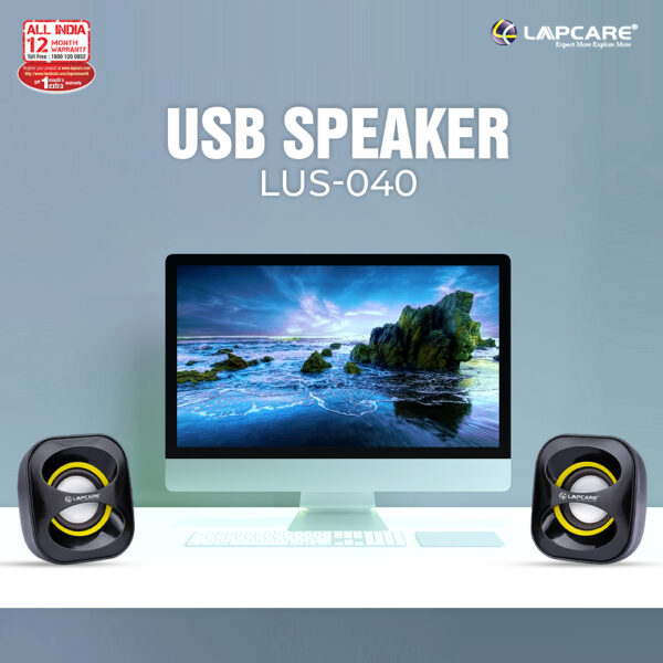 Lapcare Desktop Speaker (2)